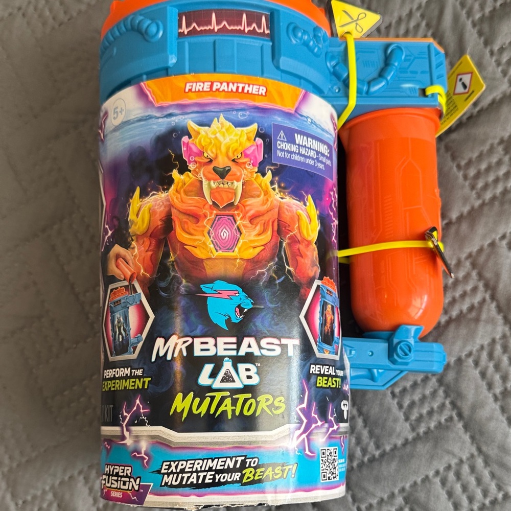 Mr. Beast Lab Mutators Orange and Blue
